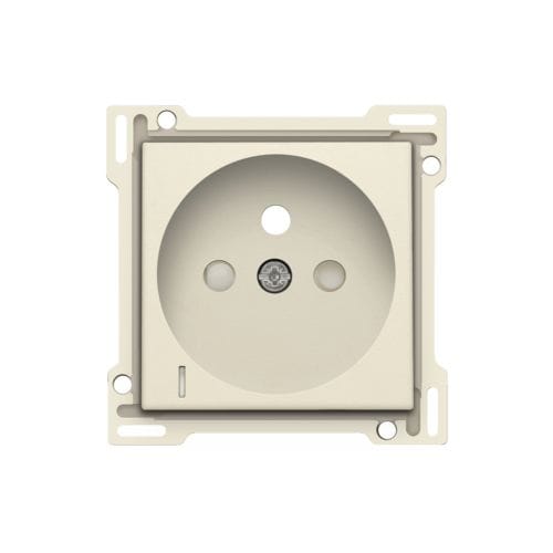Niko - SET DE FINITION PRISE AVC INDICAT. TENSION, BROCHE TERRE, 28,5MM