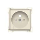 Niko - SET DE FINITION PRISE AVC INDICAT. TENSION, BROCHE TERRE, 28,5MM