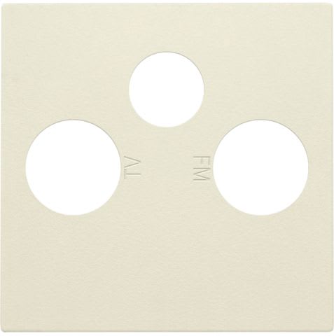 Niko - SET DE FINITION 2 CONN. COAX. SIMPLES TV/FM ET 1 CONN. SATELLITE