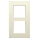 Niko - PLAQUE DE RECOUVREMENT DOUBLE, 60MM D'ENTRAXE, VERTICALE