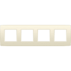 Niko - PLAQUE DE RECOUVREMENT QUADRUPLE AVEC 71MM D'ENTRAXE