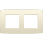 Niko - PLAQUE DE RECOUVREMENT DOUBLE AVEC 71MM D'ENTRAXE