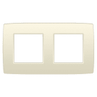 Niko - PLAQUE DE RECOUVREMENT DOUBLE AVEC 71MM D'ENTRAXE