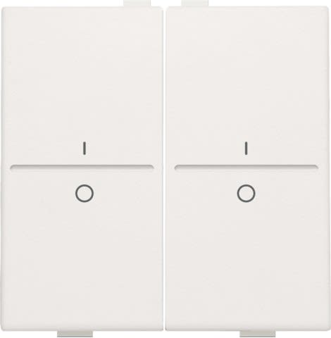 Niko - TOUCHE DOUBLE I/0 POUR INTERRUPTEUR/BOUTON SANS FIL À 4 CONTACTS