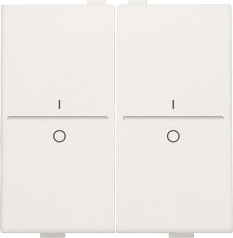 Niko - TOUCHE DOUBLE I/0 POUR INTERRUPTEUR/BOUTON SANS FIL À 4 CONTACTS