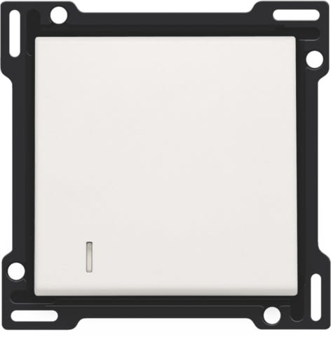 Niko - SET DE FINITION AVEC VOYANT PR INTERRUPTEUR/BOUTON-POUSS. SIMPLE