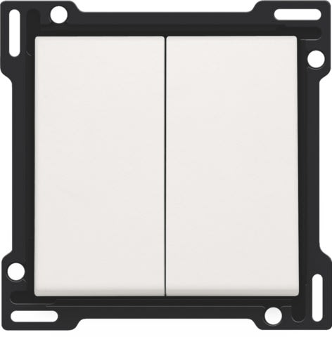 Niko - SET DE FINITION INTERRUPTEUR DOUBLE ALLUM./VA-ET-VIENT (DOUBLE)