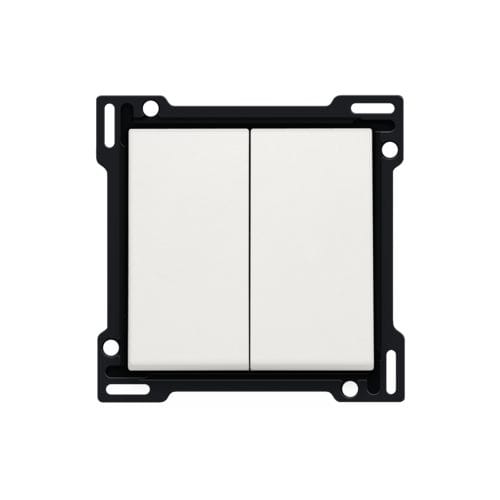 Niko - SET DE FINITION INTERRUPTEUR DOUBLE ALLUM./VA-ET-VIENT (DOUBLE)