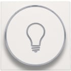 Niko - FINITION AVEC SYMBOLE LAMPE PR BOUTON-POUSSOIR 6A AVEC CULOT E10