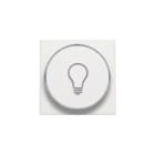 Niko - FINITION AVEC SYMBOLE LAMPE PR BOUTON-POUSSOIR 6A AVEC CULOT E10