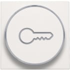 Niko - FINITION AVEC SYMBOLE CLÉ POUR BOUTON-POUSSOIR 6A AVEC CULOT E10