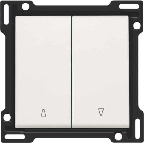 Niko - SET DE FINITION BOUTON-POUSSOIR DOUBLE POUR VOLETS