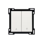 Niko - SET DE FINITION BOUTON-POUSSOIR DOUBLE POUR VOLETS