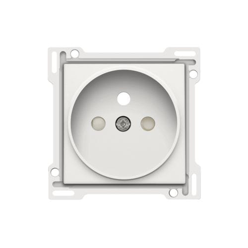 Niko - SET DE FINITION PRISE AVEC BROCHE DE TERRE, 21MM