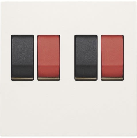 Niko - SET DE FINITION PRISE HAUT-PARLEUR DOUBLE