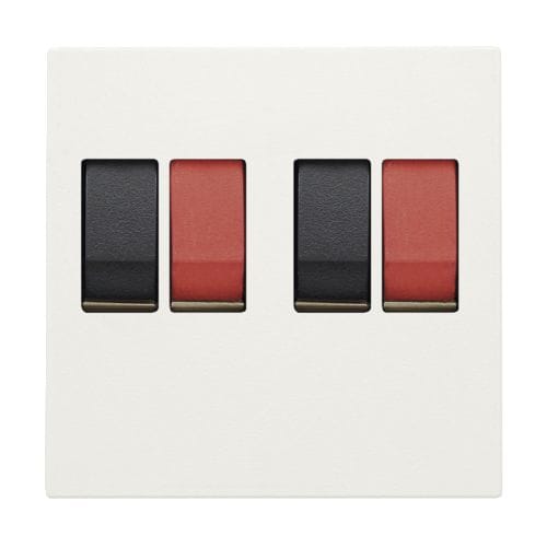 Niko - SET DE FINITION PRISE HAUT-PARLEUR DOUBLE