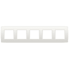 Niko - PLAQUE DE RECOUVREMENT QUINTUPLE AVEC 71MM D'ENTRAXE