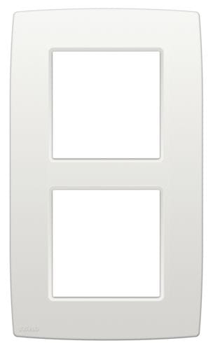 Niko - PLAQUE DE RECOUVREMENT DOUBLE, 60MM D'ENTRAXE, VERTICALE