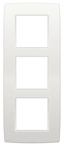 Niko - PLAQUE DE RECOUVREMENT TRIPLE, 60MM D'ENTRAXE, VERTICALE