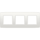 Niko - PLAQUE DE RECOUVREMENT TRIPLE AVEC 71MM D'ENTRAXE
