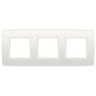 Niko - PLAQUE DE RECOUVREMENT TRIPLE AVEC 71MM D'ENTRAXE