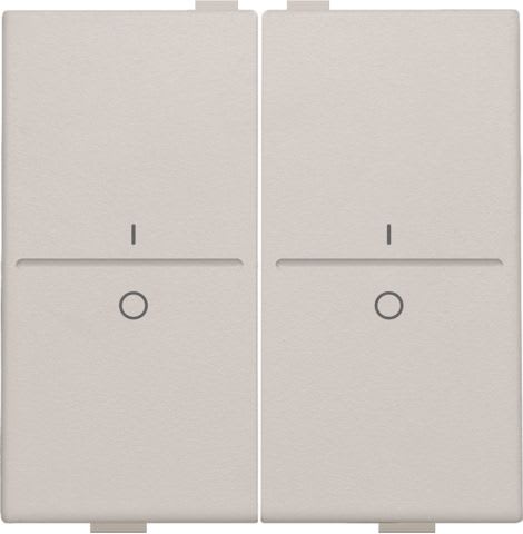 Niko - TOUCHE DOUBLE I/0 POUR INTERRUPTEUR/BOUTON SANS FIL À 4 CONTACTS