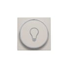 Niko - FINITION AVEC SYMBOLE LAMPE PR BOUTON-POUSSOIR 6A AVEC CULOT E10