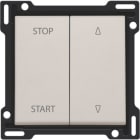 Niko - SET DE FINITION INTERRUPTEUR PR VOLETS À VERROUILLAGE ÉLECTR.