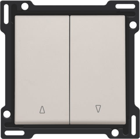 Niko - SET DE FINITION BOUTON-POUSSOIR DOUBLE POUR VOLETS