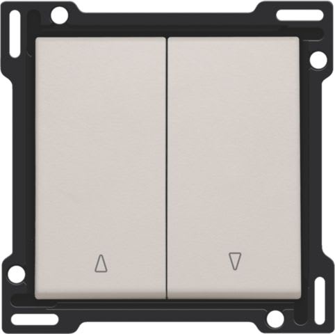 Niko - SET DE FINITION BOUTON-POUSSOIR DOUBLE POUR VOLETS