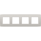 Niko - PLAQUE DE RECOUVREMENT QUADRUPLE AVEC 71MM D'ENTRAXE