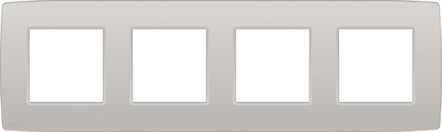 Niko - PLAQUE DE RECOUVREMENT QUADRUPLE AVEC 71MM D'ENTRAXE