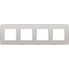 Niko - PLAQUE DE RECOUVREMENT QUADRUPLE AVEC 71MM D'ENTRAXE