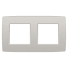 Niko - PLAQUE DE RECOUVREMENT DOUBLE AVEC 71MM D'ENTRAXE