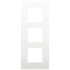 Niko - PLAQUE DE RECOUVREMENT TRIPLE, 60MM D'ENTRAXE, VERTICALE
