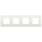 Niko - PLAQUE DE RECOUVREMENT QUADRUPLE AVEC 71MM D'ENTRAXE