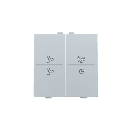 Niko - TOUCHE DBL, SYMBOLE VENTILATION, PR INTERRUPTEUR/BOUTON SANS FIL