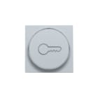Niko - FINITION AVEC SYMBOLE CLÉ POUR BOUTON-POUSSOIR 6A AVEC CULOT E10