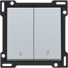 Niko - SET DE FINITION BOUTON-POUSSOIR DOUBLE POUR VOLETS