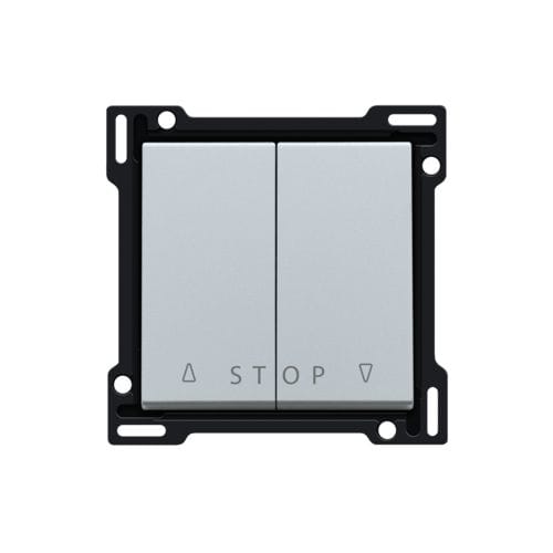 Niko - SET DE FINITION BOUTON-POUSSOIR DOUBLE VOLETS ÉLECTRONIQUE