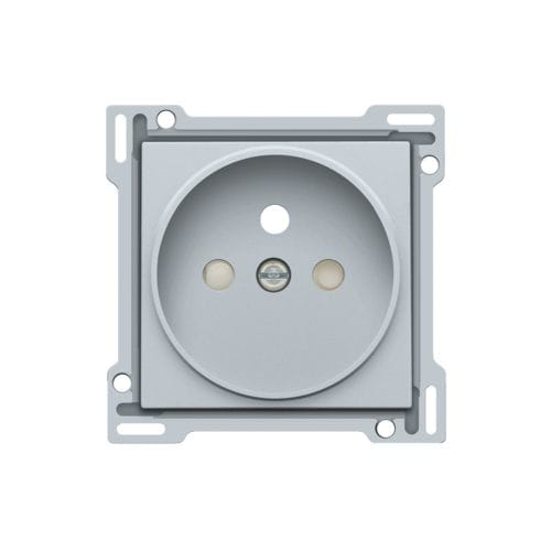 Niko - SET DE FINITION PRISE AVEC BROCHE DE TERRE, 21MM