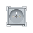 Niko - SET DE FINITION PRISE AVC INDICAT. TENSION, BROCHE TERRE, 28,5MM