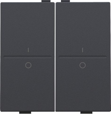 Niko - TOUCHE DOUBLE I/0 POUR INTERRUPTEUR/BOUTON SANS FIL À 4 CONTACTS