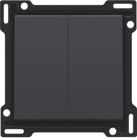 Niko - SET DE FINITION INTERRUPTEUR DOUBLE ALLUM./VA-ET-VIENT (DOUBLE)