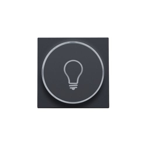 Niko - FINITION AVEC SYMBOLE LAMPE PR BOUTON-POUSSOIR 6A AVEC CULOT E10