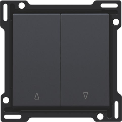 Niko - SET DE FINITION BOUTON-POUSSOIR DOUBLE POUR VOLETS