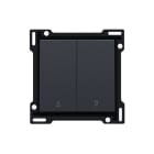 Niko - SET DE FINITION BOUTON-POUSSOIR DOUBLE POUR VOLETS