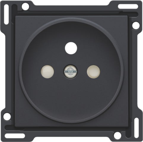 Niko - SET DE FINITION PRISE AVEC BROCHE DE TERRE, 21MM