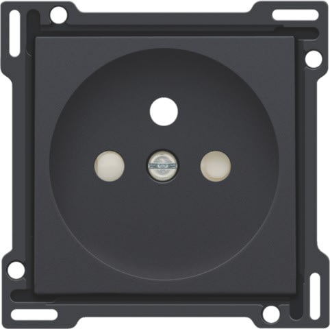 Niko - SET DE FINITION PRISE AVEC BROCHE DE TERRE, 28,5MM