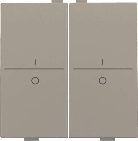 Niko - TOUCHE DOUBLE I/0 POUR INTERRUPTEUR/BOUTON SANS FIL À 4 CONTACTS